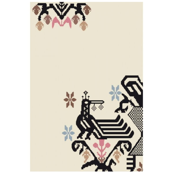 BIRD rug light colors