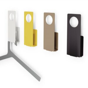 METALLIC WALL HANGER (WHITE)