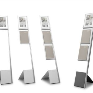 TRNSPARENT DISPLAY (WHITE) TRIPLE