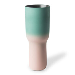 Vase Sherbet green pink