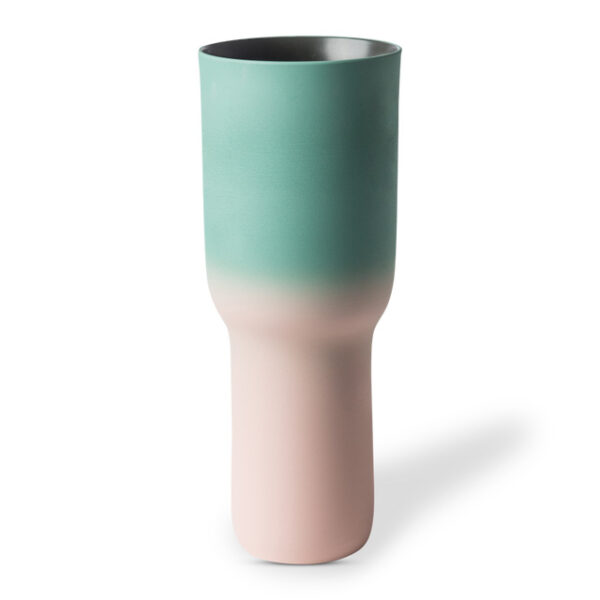 Vase Sherbet green pink Vase Sherbet green pink