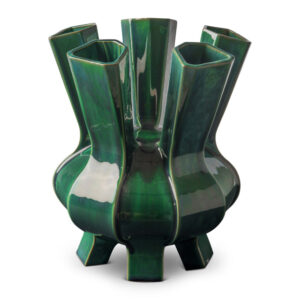 Vase Puyi green