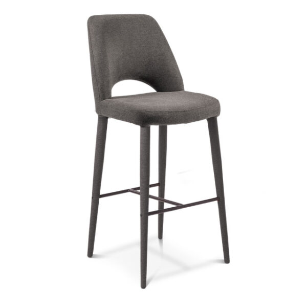 Barstool holy fabric dark grey Barstool holy fabric dark grey