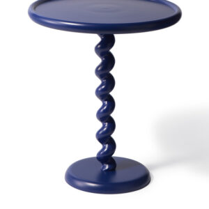 Side table twister deep blue