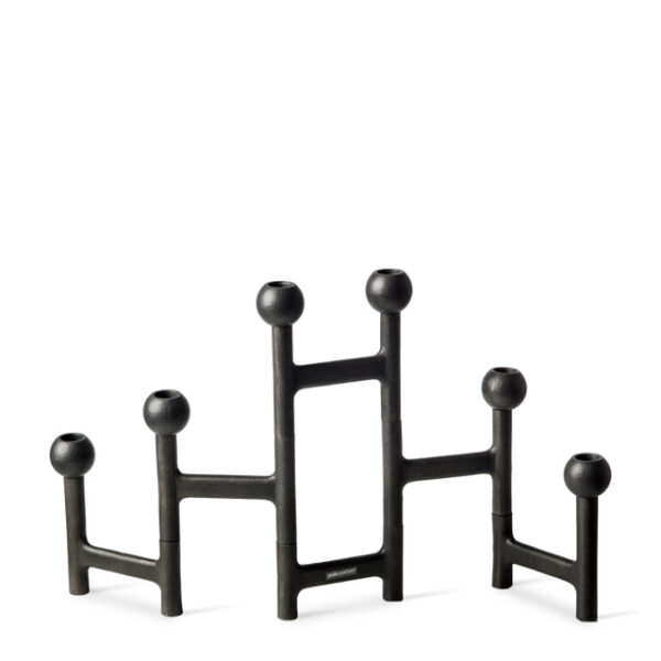 Candle holder folding graphite round M