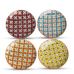 Side plate Hippy set 4