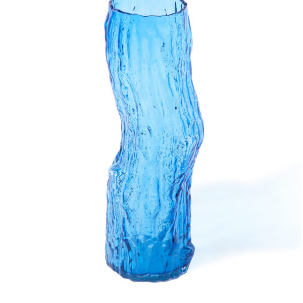 vase tree log blue L