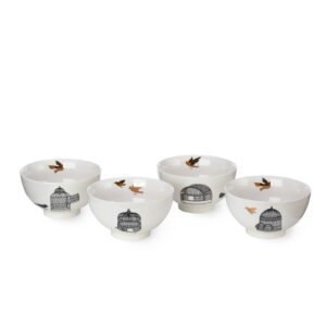 Snack bowl Freedom birds set 4