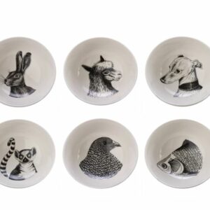 Snack bowl Animals set 6