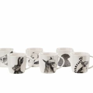 Mugs Animals set 6