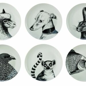 Side plate Animals set 6