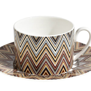 ZIG ZAG JARRIS 148 Tea Cup & Saucer SET OF 6