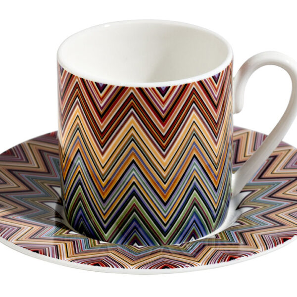ZIG ZAG JARRIS 156 Coffee Cup & Saucer SET OF 6