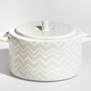 ZIG ZAG WHITE Soup Tureen