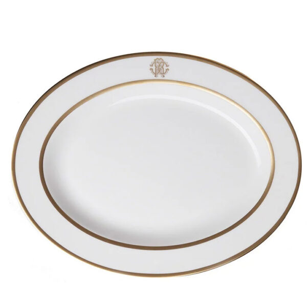 SILK GOLD – OVAL DISH SILK GOLD – OVAL DISH