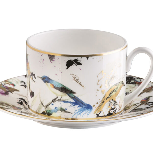 GARDEN’S BIRDS – TEA CUP AND SAUCER – SET OF 6 GARDEN’S BIRDS – TEA CUP AND SAUCER – SET OF 6