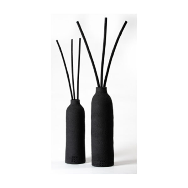 Terra Vase L+sticks & 500ml fragrance spray (Preto/Down to earth)