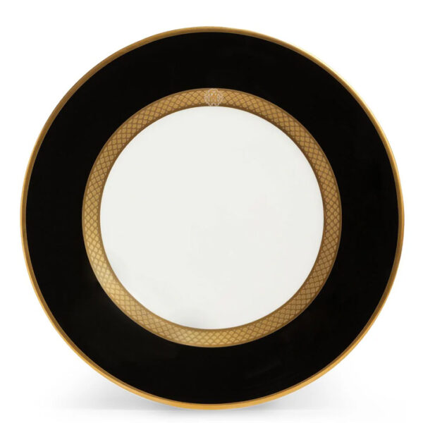 PYTHON BLACK  DINNER PLATE – SET OF 6