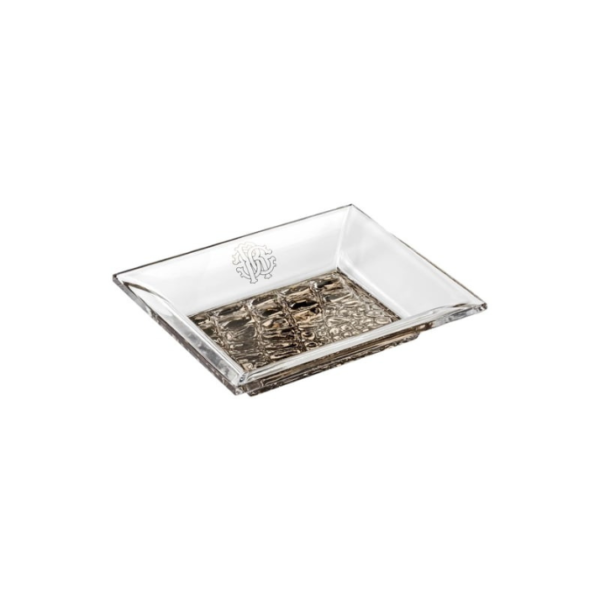 CROCODILE PLATIN – RECTANGULAR TIDY TRAY