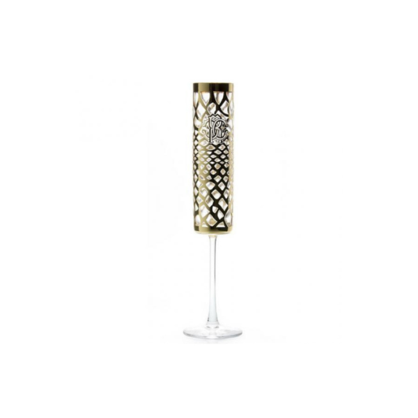 MARRAKECH GOLD – CHAMPAGNE GLASS – SET OF 2