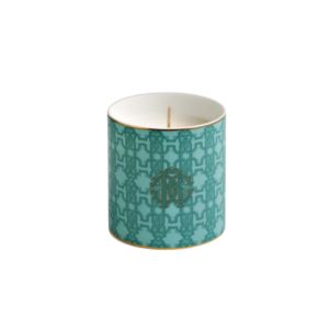 MONOGRAM GOLD TURQUOISE – SCENTED CANDLE