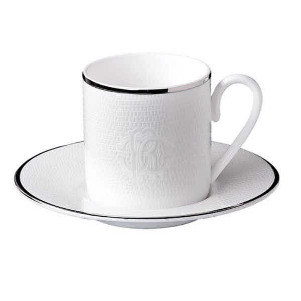LIZZARD – COFFEE CUP AND SAUCER – SET OF 6
