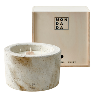 Indoor: Urban Candle M (Ecru) Down to earth