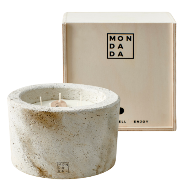 Indoor: Urban Candle M (Ecru) Down to earth