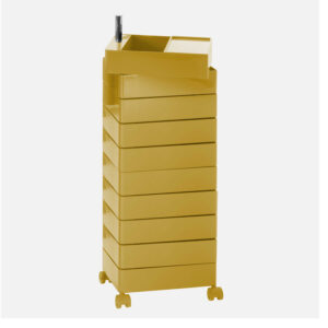 CONTAINER 10 DRAWERS YELLOW