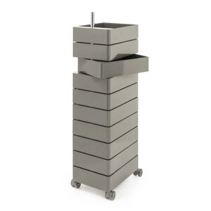 CONTAINER 10 DRAWERS LIGHT GREY