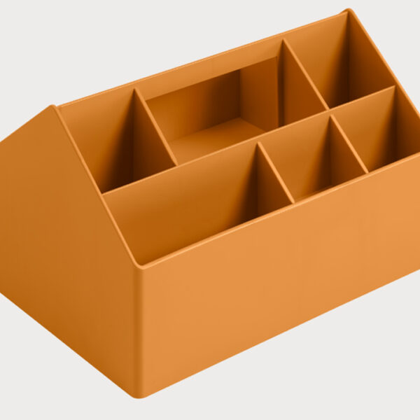 STRETCH TOOLBOX – 100% RECYCLED PLASTIC – BURNT ORANGE