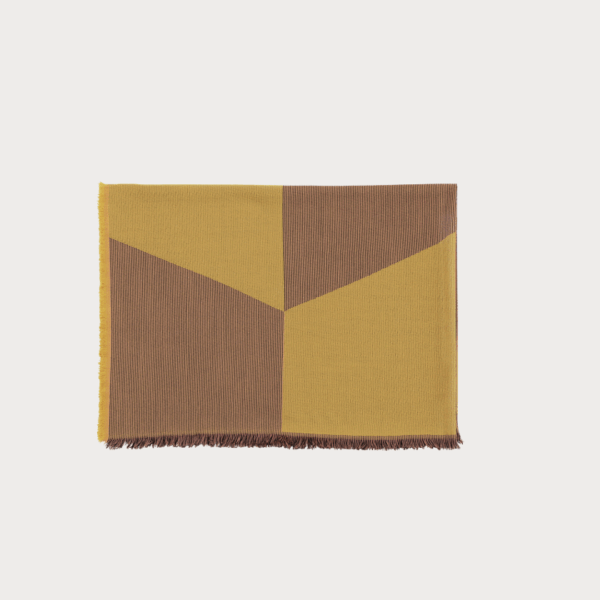 SWAY THROW – 100% MERINO WOOL – MUSTARD – 130×180 cm SWAY THROW – 100% MERINO WOOL – MUSTARD – 130×180 cm