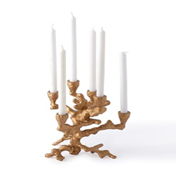 candle holder apple tree gold candle holder apple tree gold