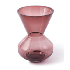 vase thick neck purple