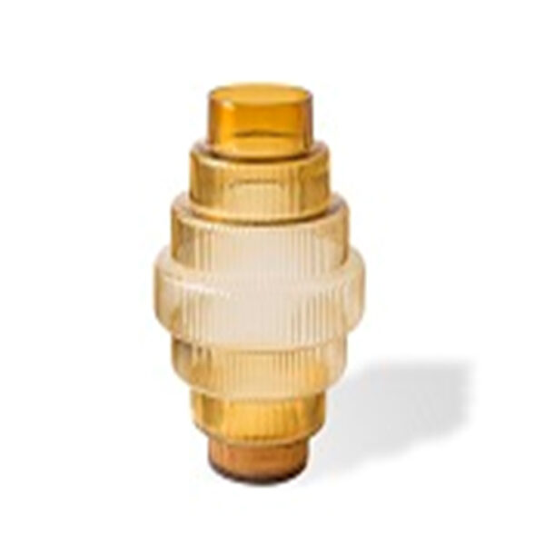 Vase Steps amber large