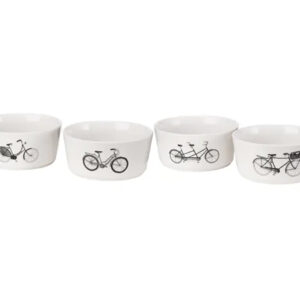 Snack bowl Bikes set of 4