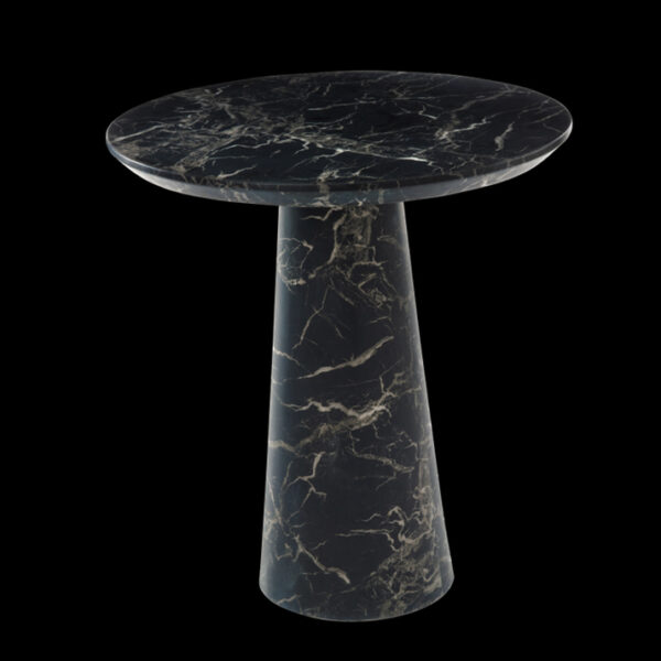 Table disc marble look