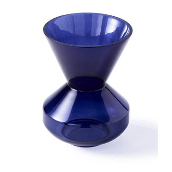 vase thick neck blue vase thick neck blue