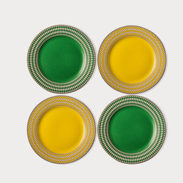 Side plate Chess set of 4