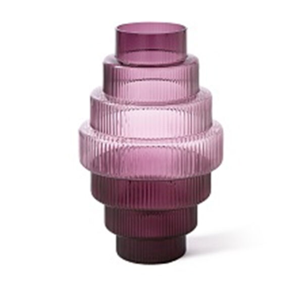 Vase Steps purple XXL Vase Steps purple XXL
