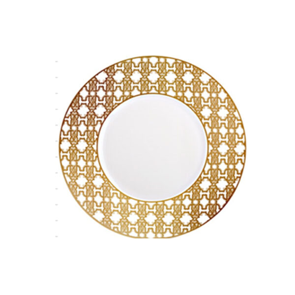 MONOGRAM GOLD – DINNER PLATE – SET OF 6