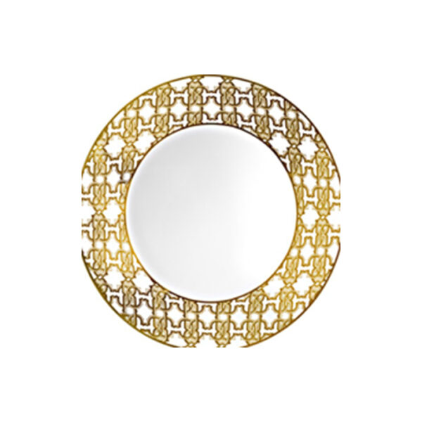 MONOGRAM GOLD – SOUP PLATE – SET OF 6