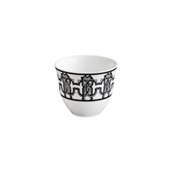 MONOGRAM BLACK ARABIC COFFEE CUPS – SET OF 6