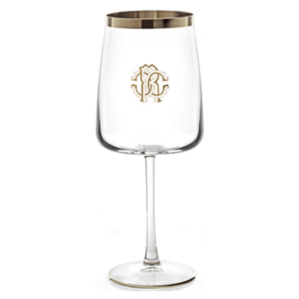 NEW MONOGRAM PLATINUM – WATER GOBLET – SET OF 2