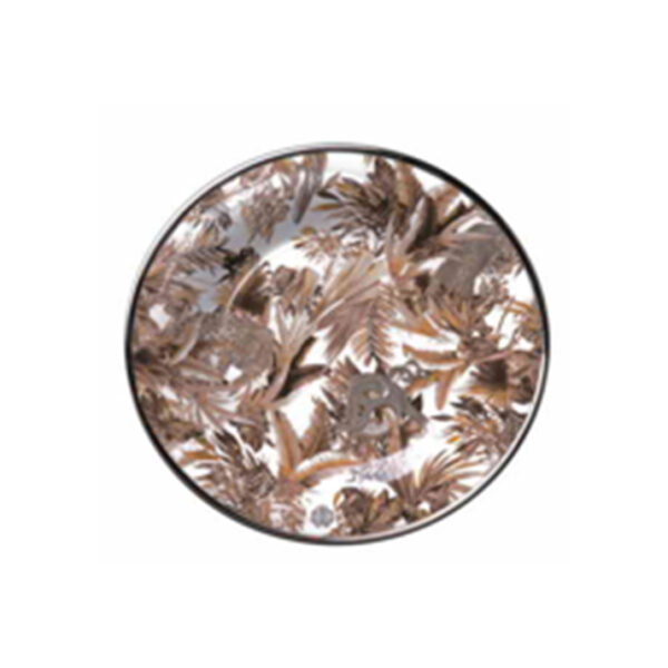 TROPICAL JUNGLE WHITE – DESSERT PLATE – SET OF 6