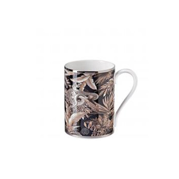 TROPICAL JUNGLE BLACK- MUG