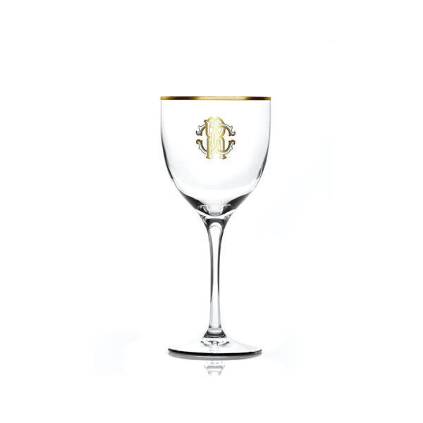 MONOGRAM GOLD – WATER GOBLET – SET OF 6