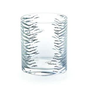 ZEBRA PLATIN – OLD FASHION GLASS – SET OF 6