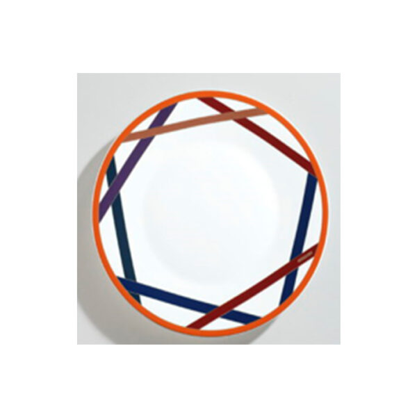 NASTRI MUTICOLOR DINNER PLATE SET OF 6 NASTRI MUTICOLOR DINNER PLATE SET OF 6