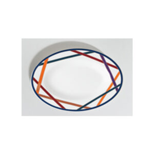 NASTRI MULTICOLOR OVAL DISH